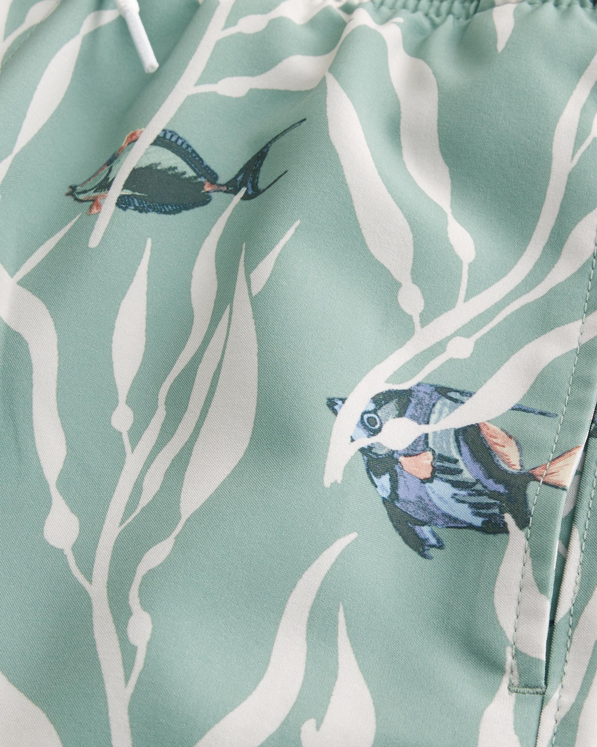 Mid-Thigh Volley Swim Trunks Product Image