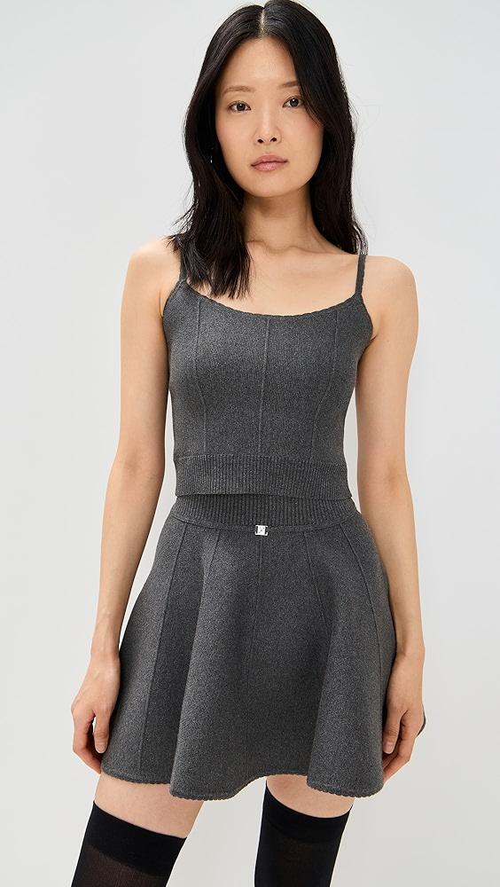 Fleur du Mal Knit Corset Top | Shopbop Product Image