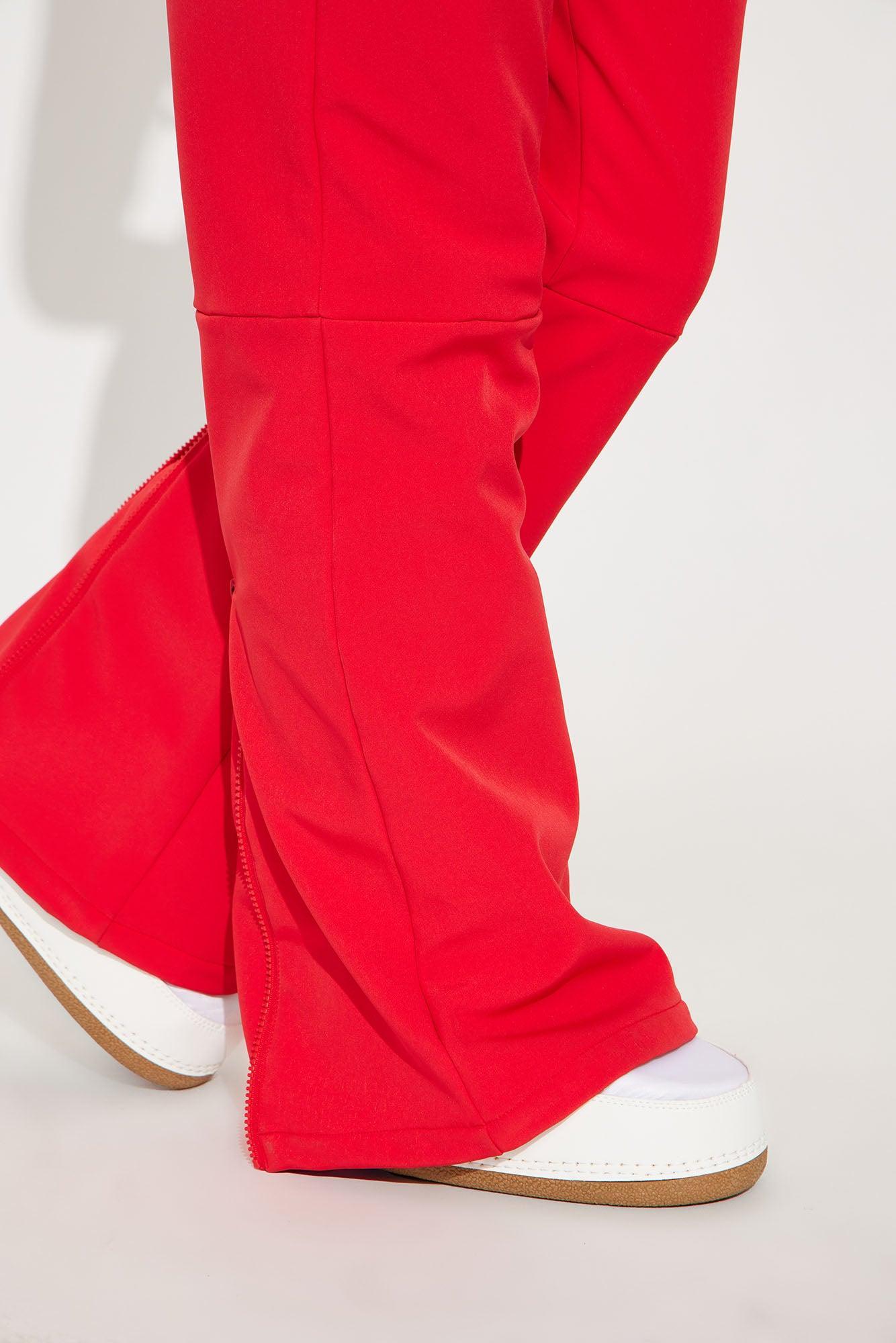 Out Cold Ski Jumpsuit - Red Product Image