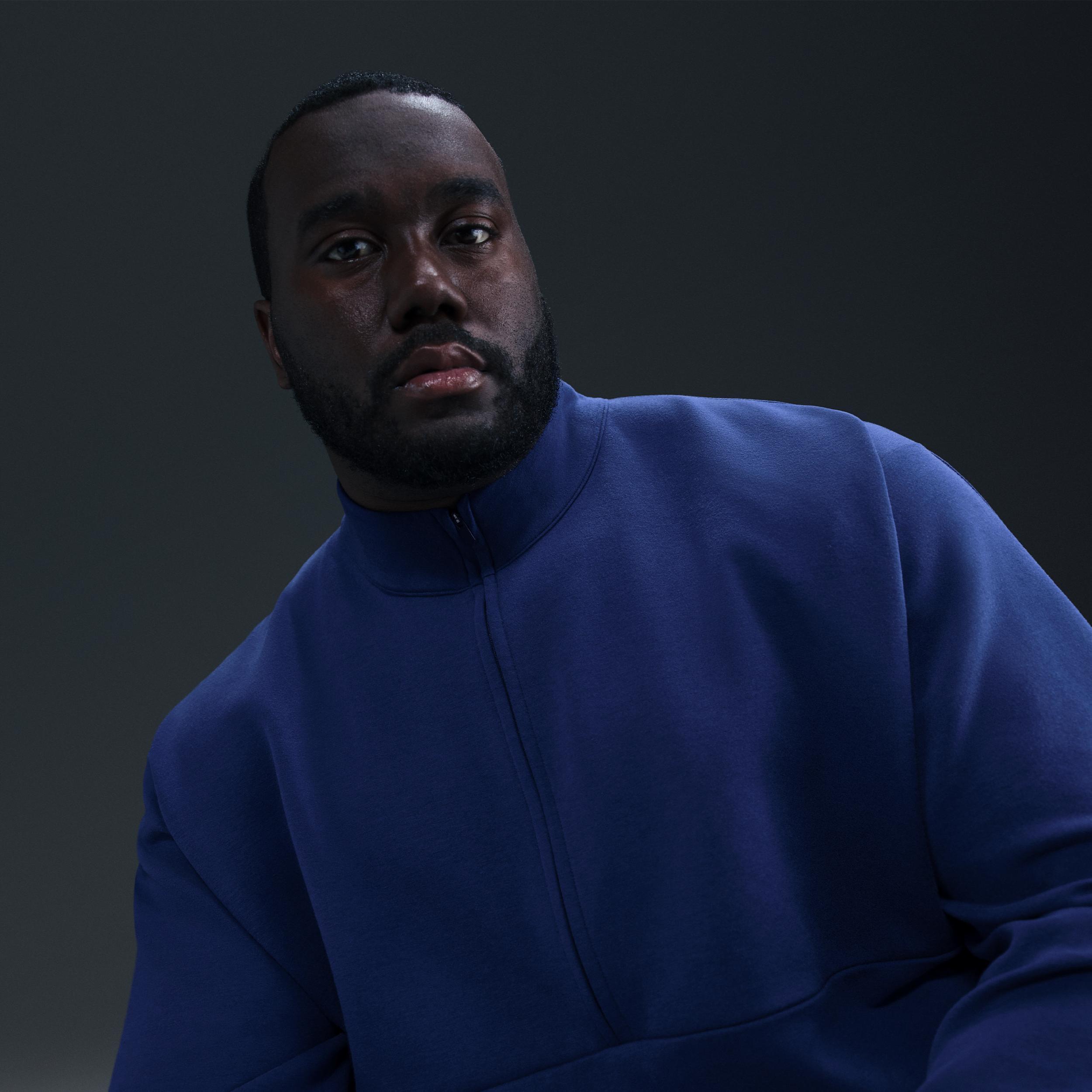 Nike Mens 24.7 ImpossiblySoft Dri-FIT 1/2-Zip Top | HQ6953-010 Product Image