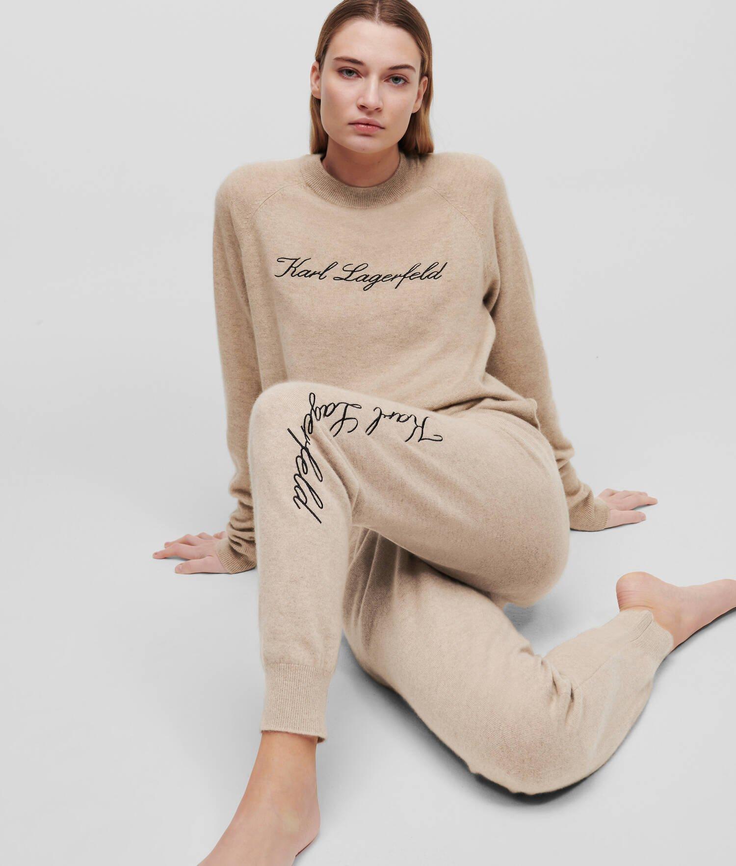 HOTEL KARL CASHMERE SWEATPANTS Product Image