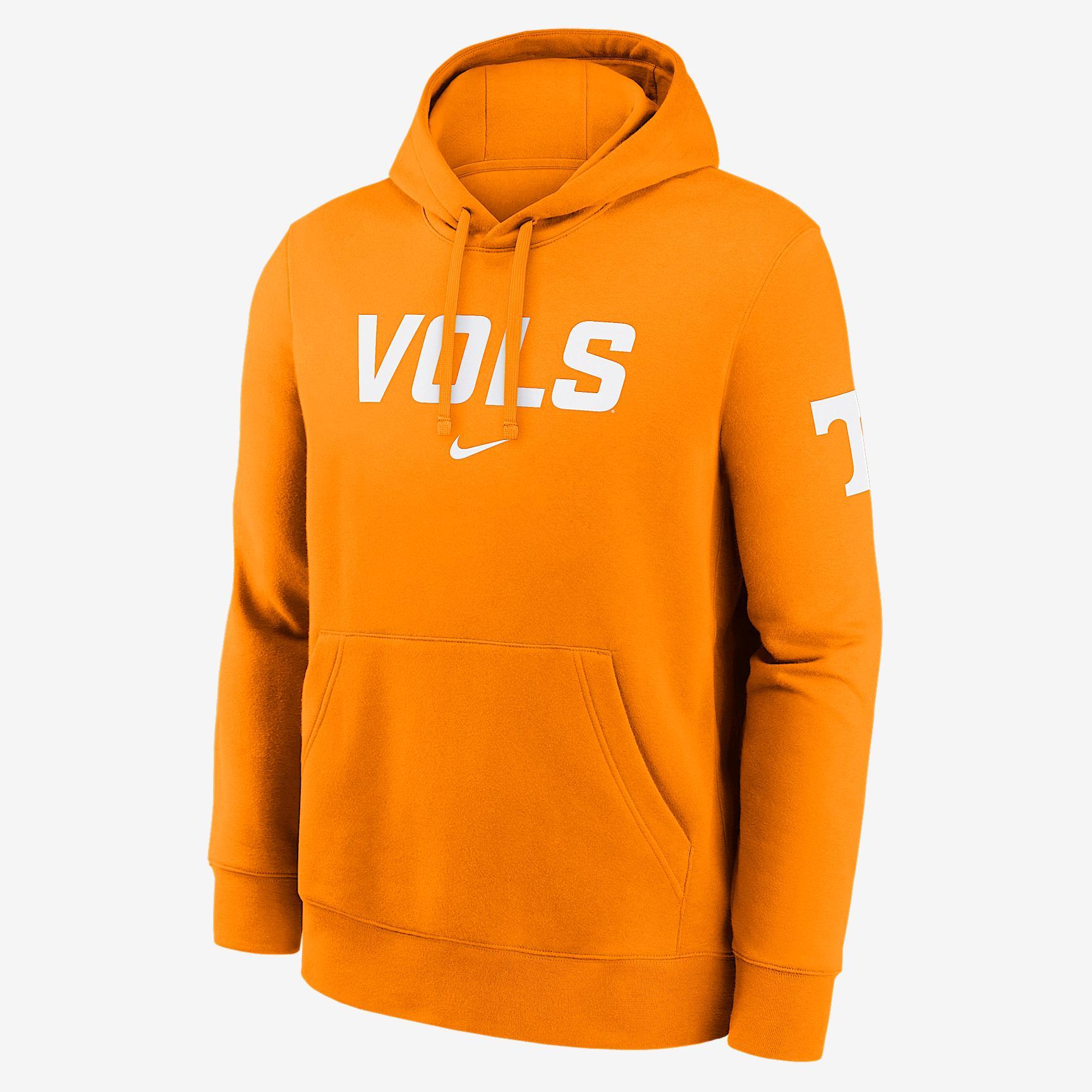 Tennessee Club 2-Hit Nickname Nike Mens College Pullover Hoodie | NKDK87FUTN-H5W Product Image