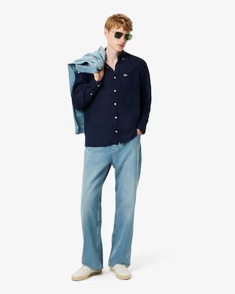 Regular Fit Linen Shirt Product Image
