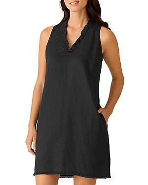 Tommy Bahama Two Palms Ruffle Shift Dress Women's Clothing Product Image