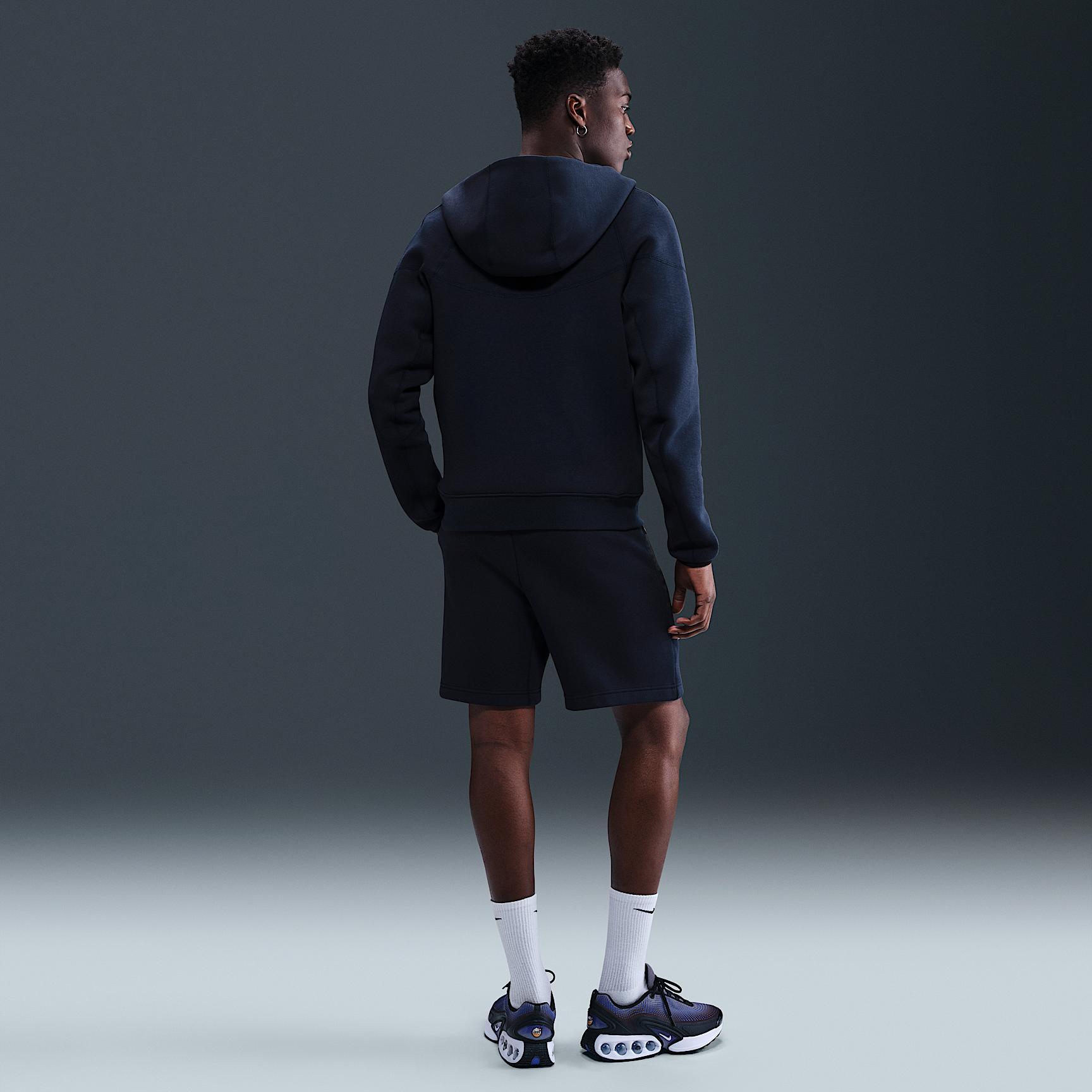 USMNT Tech Windrunner Nike Mens Soccer Fleece Full-Zip Hoodie | HF5098-451 Product Image