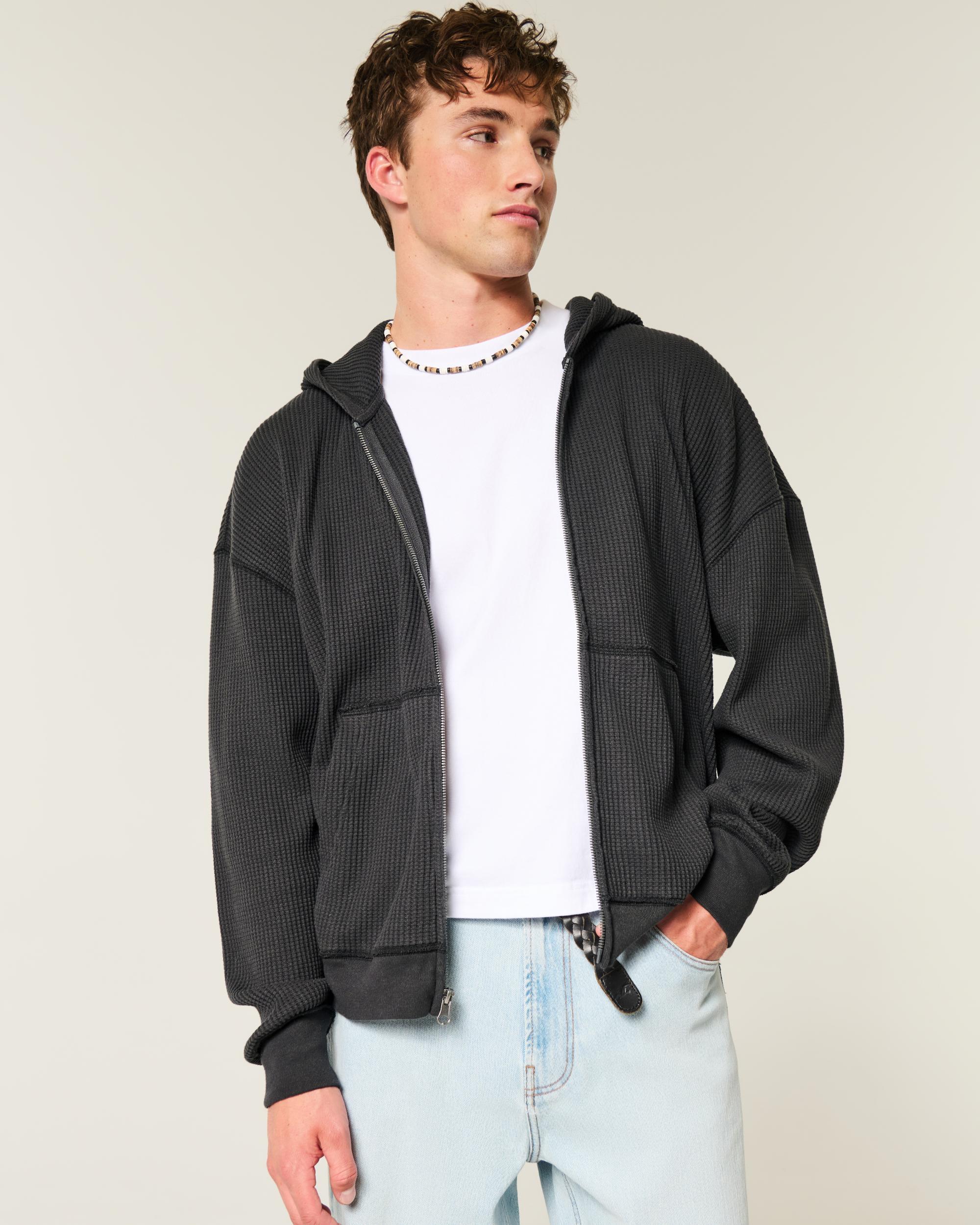 Easy Camo Thermal Zip-Up Hoodie Product Image