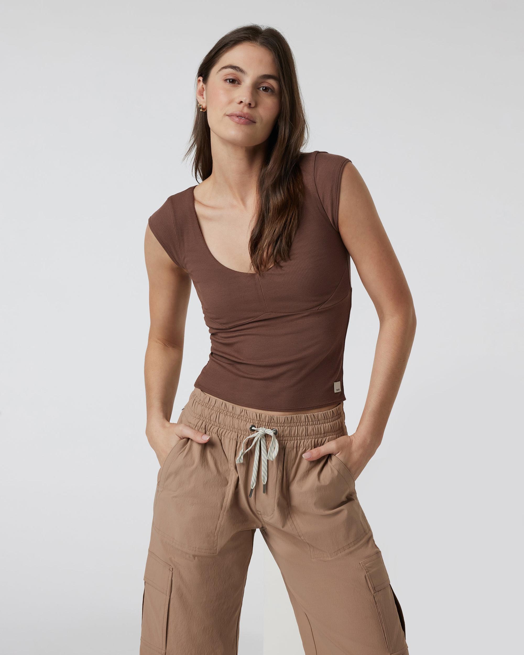 Sleeveless Cove V Neck Product Image