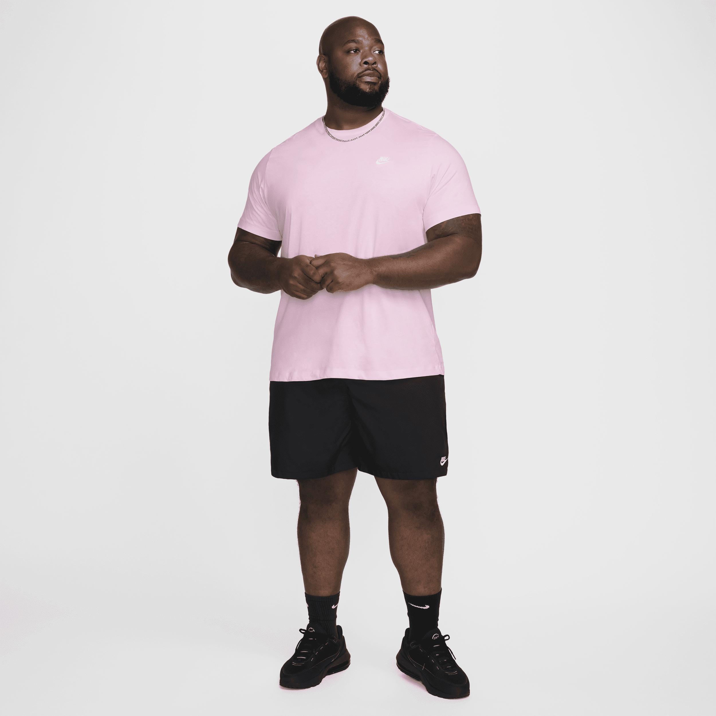 Nike Club unisex T-shirt in pink Product Image