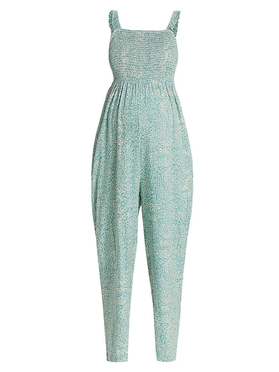 Womens Marais Smocked Jumpsuit Product Image