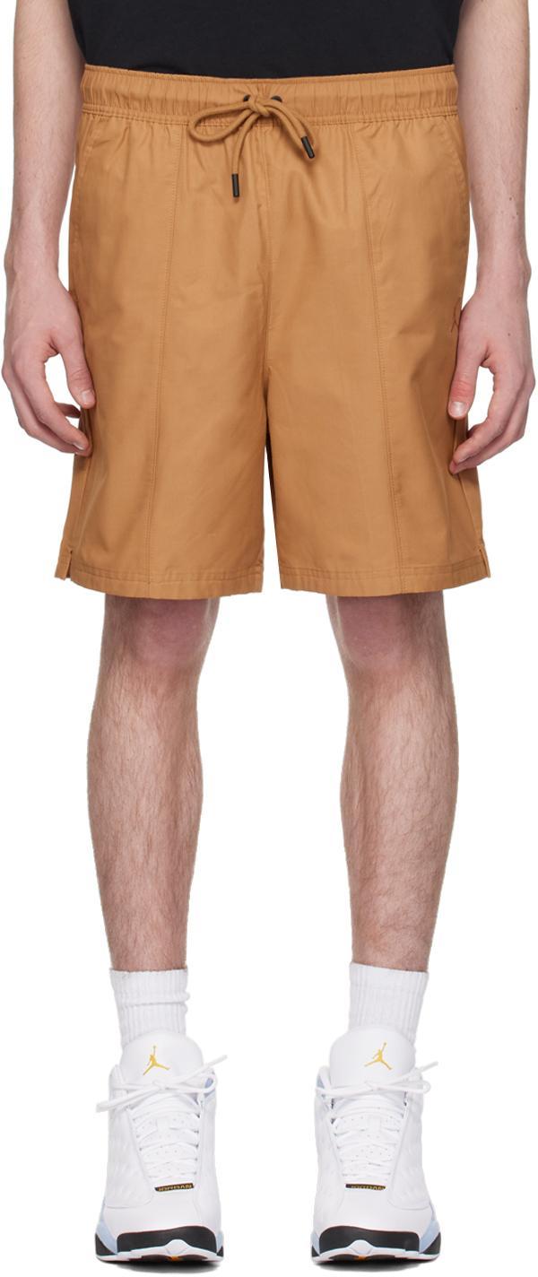 Tan Essentials Shorts In Legend Dk Brown Product Image