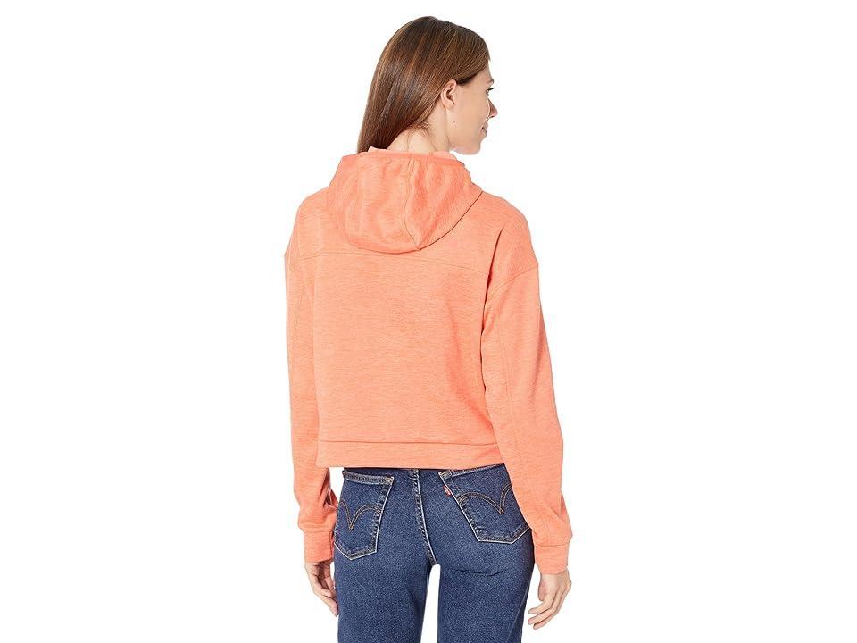 The North Face Canyonlands Pullover Crop (Emberglow Heather) Women's Clothing Product Image