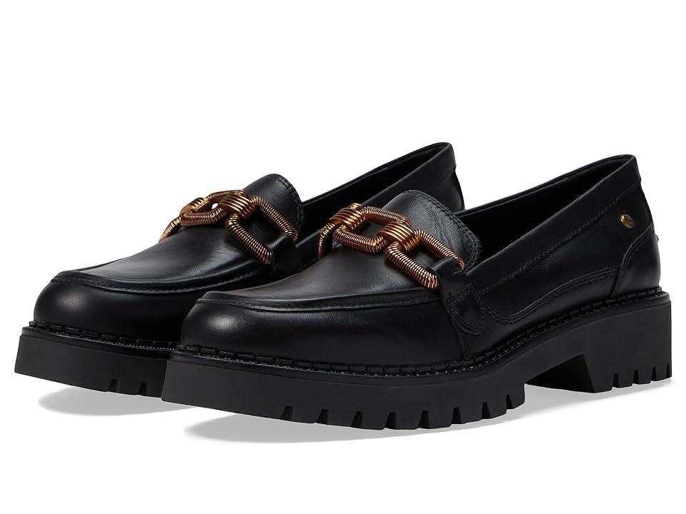 Womens Chandler Multi Leather Lug Sole Loafers Product Image