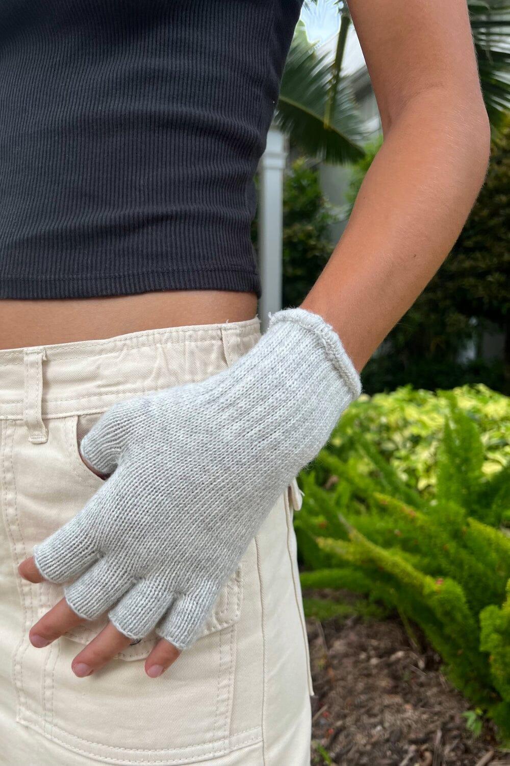 Fingerless Wool Gloves Product Image