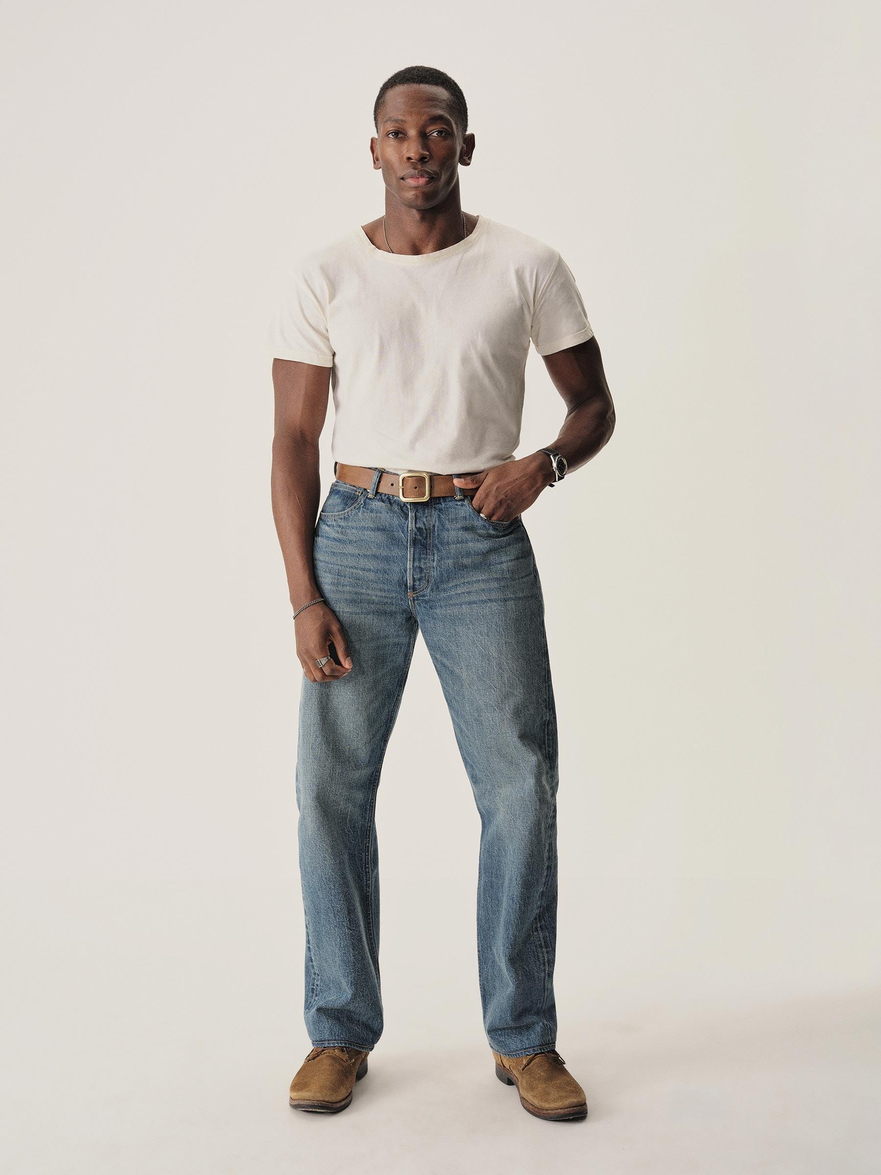 Lee X Buck Mason M034 Loomstate Selvedge 101B Jean Product Image