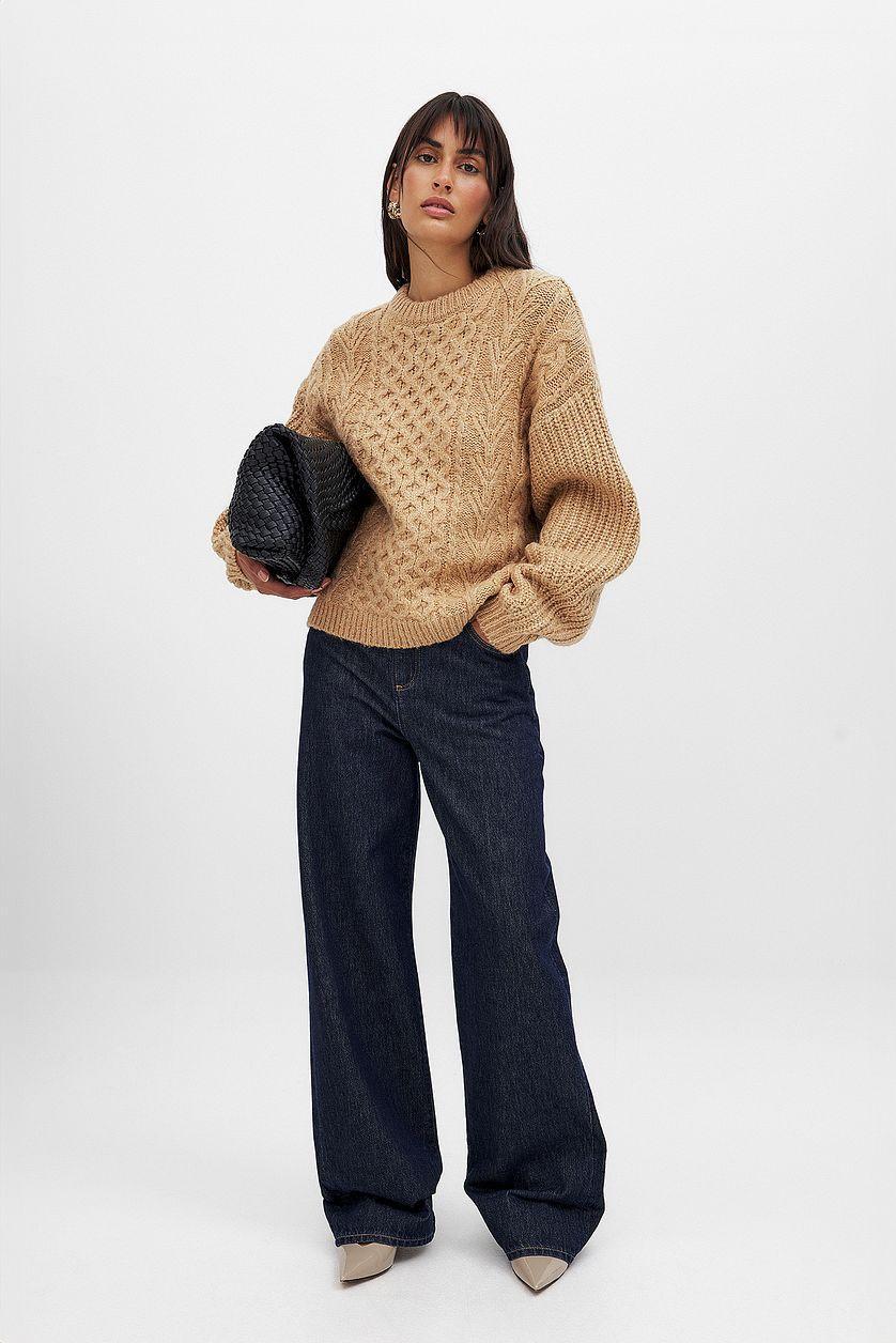 Cable Knitted Sweater Product Image