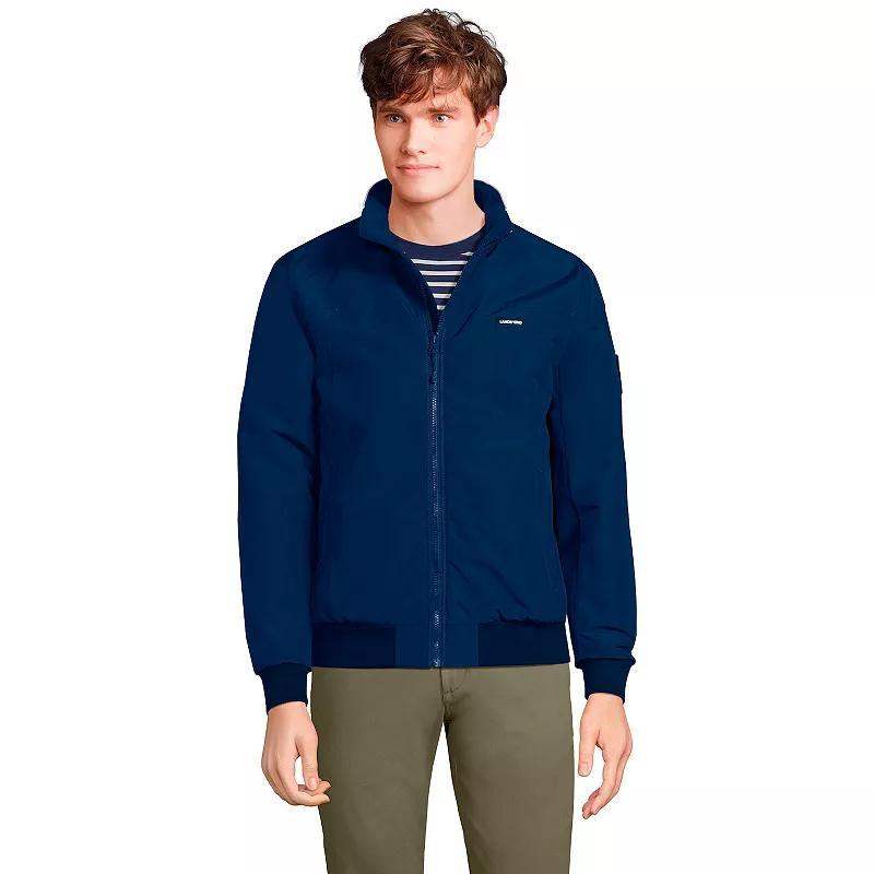 Big & Tall Lands' End Classic Squall Bomber Jacket, Men's,  Product Image