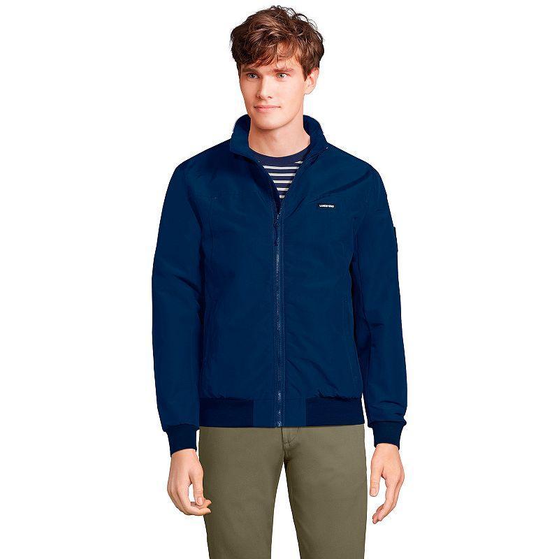 Big & Tall Lands' End Classic Squall Bomber Jacket, Men's,  Product Image