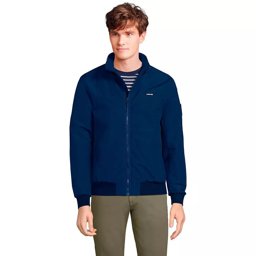 Big & Tall Lands' End Classic Squall Bomber Jacket, Men's,  Product Image