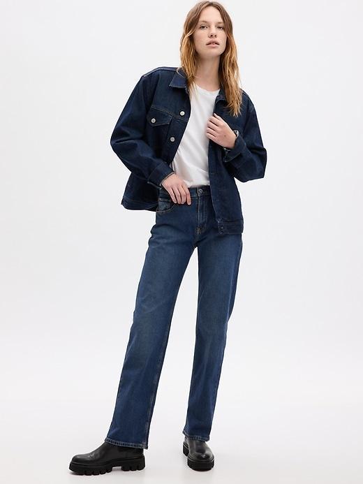 Mid Rise Double Cargo '90s Loose Jeans Product Image