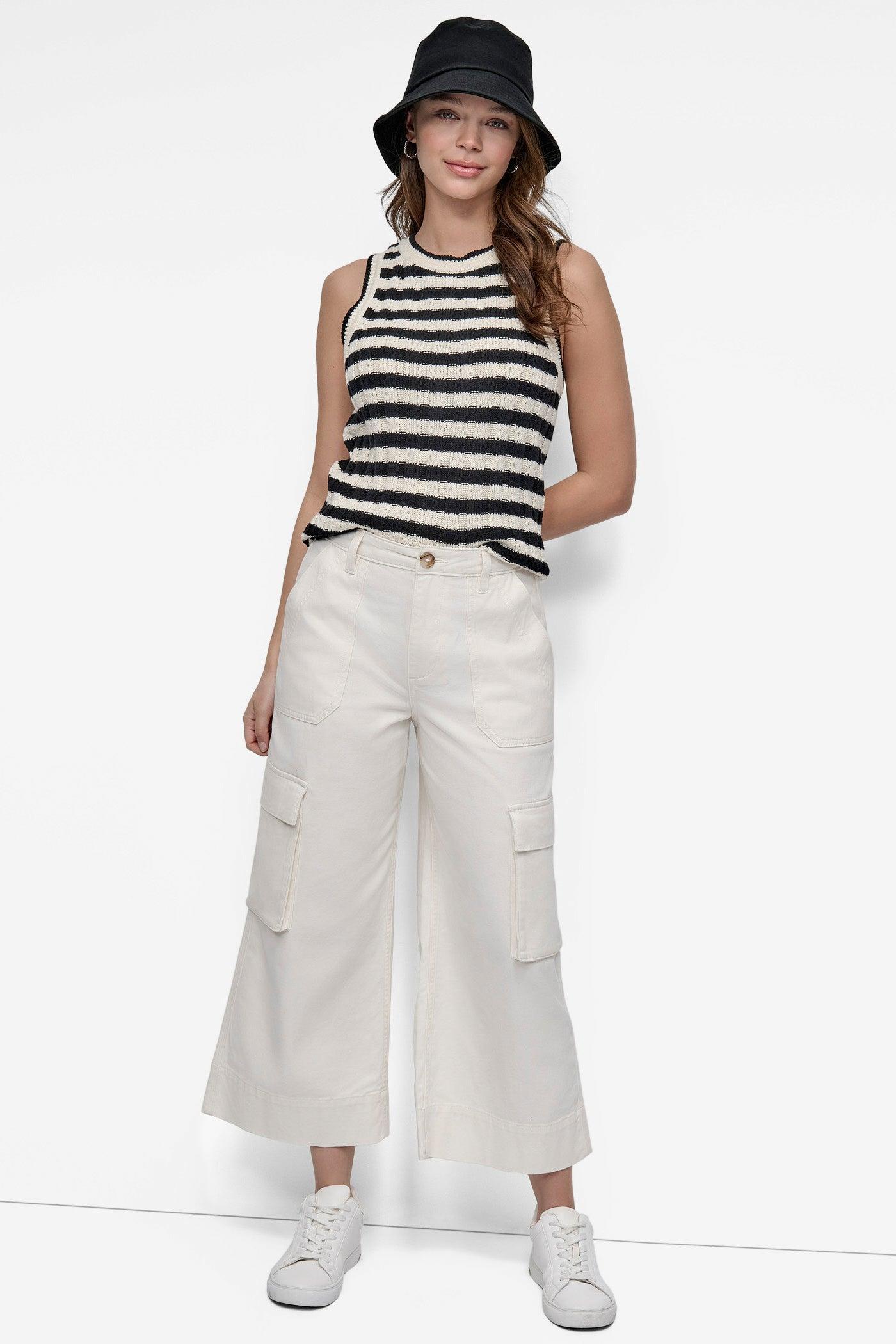 HIGH-RISE WIDE-LEG UTILITY CARGO Product Image