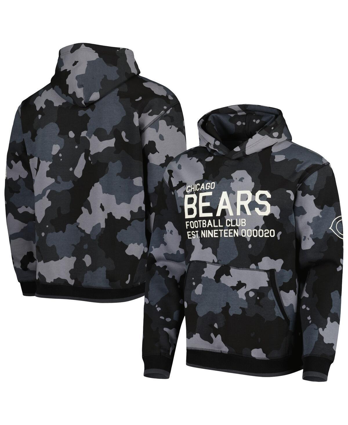 Mens The Wild Collective Chicago Bears Camo Pullover Hoodie Product Image