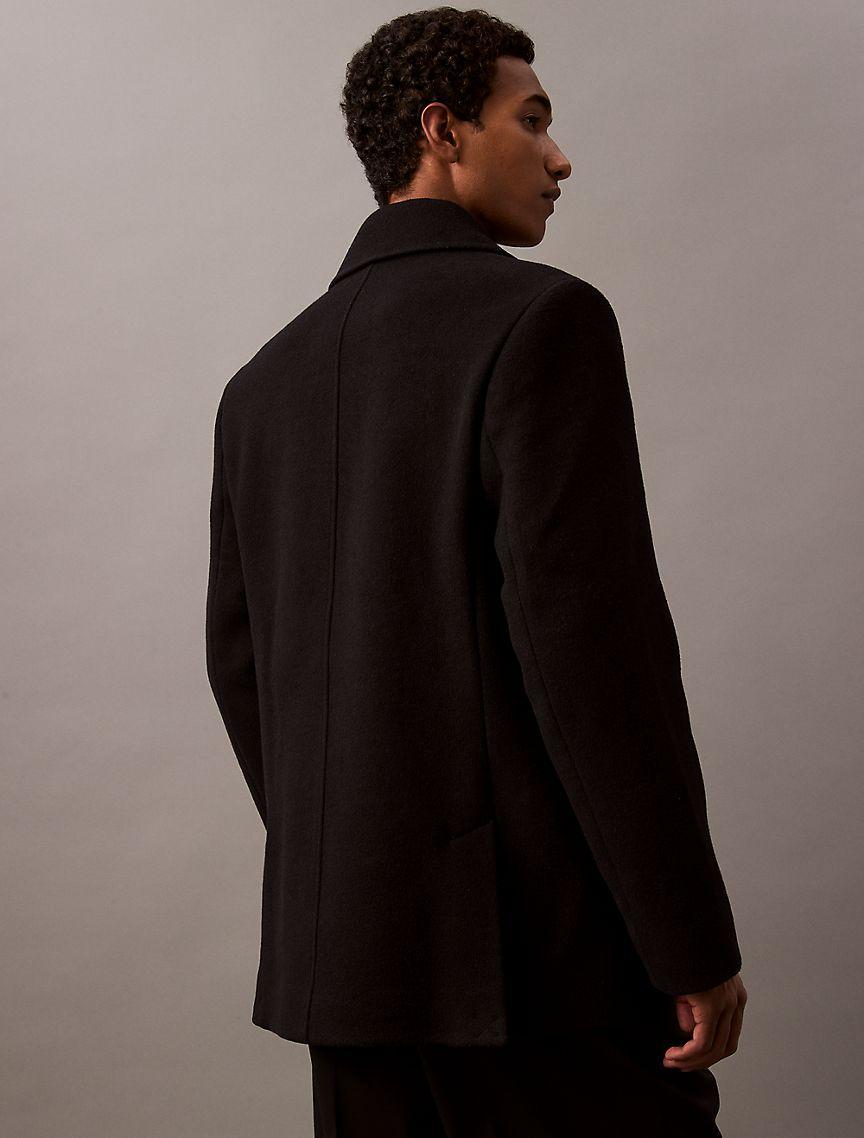 Double Faced Wool Blend Coat Product Image