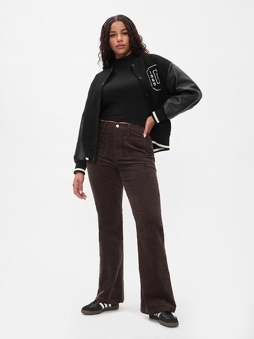 High Rise Corduroy '70s Flare Pants Product Image