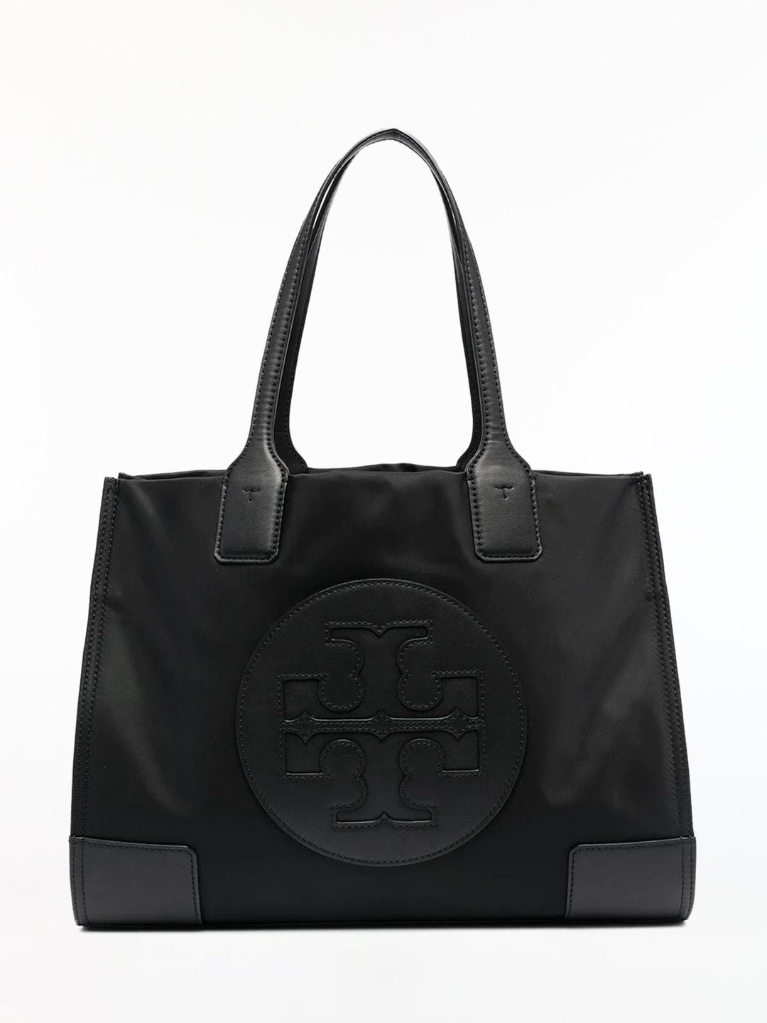 TORY BURCH Small Ella Tote Bag In Black Product Image