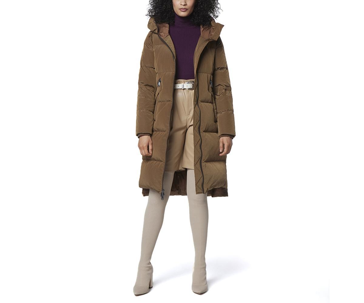 Andrew Marc Black Label Womens Palma Iridescent s Parka Coat Product Image