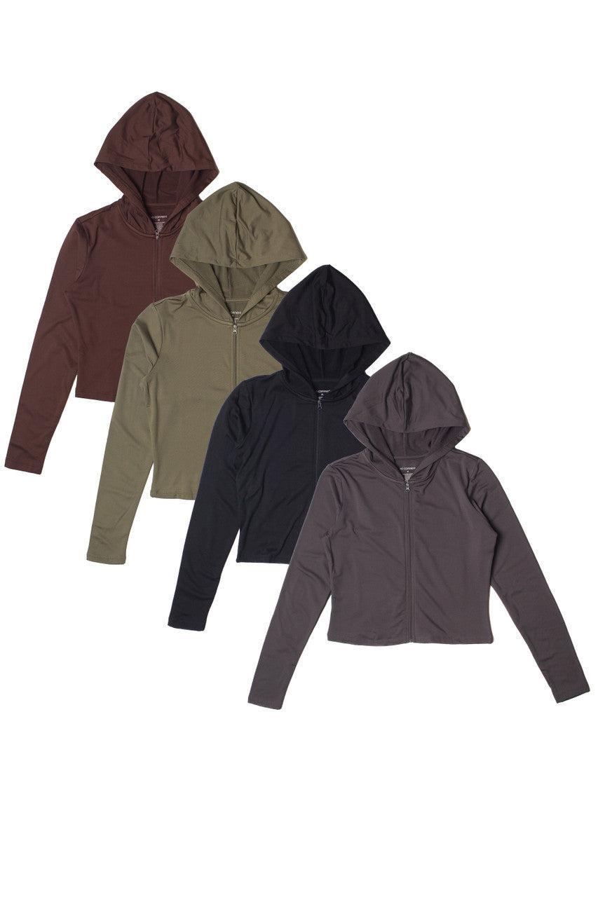 Fleece Lined Zip Up Hoodie Product Image