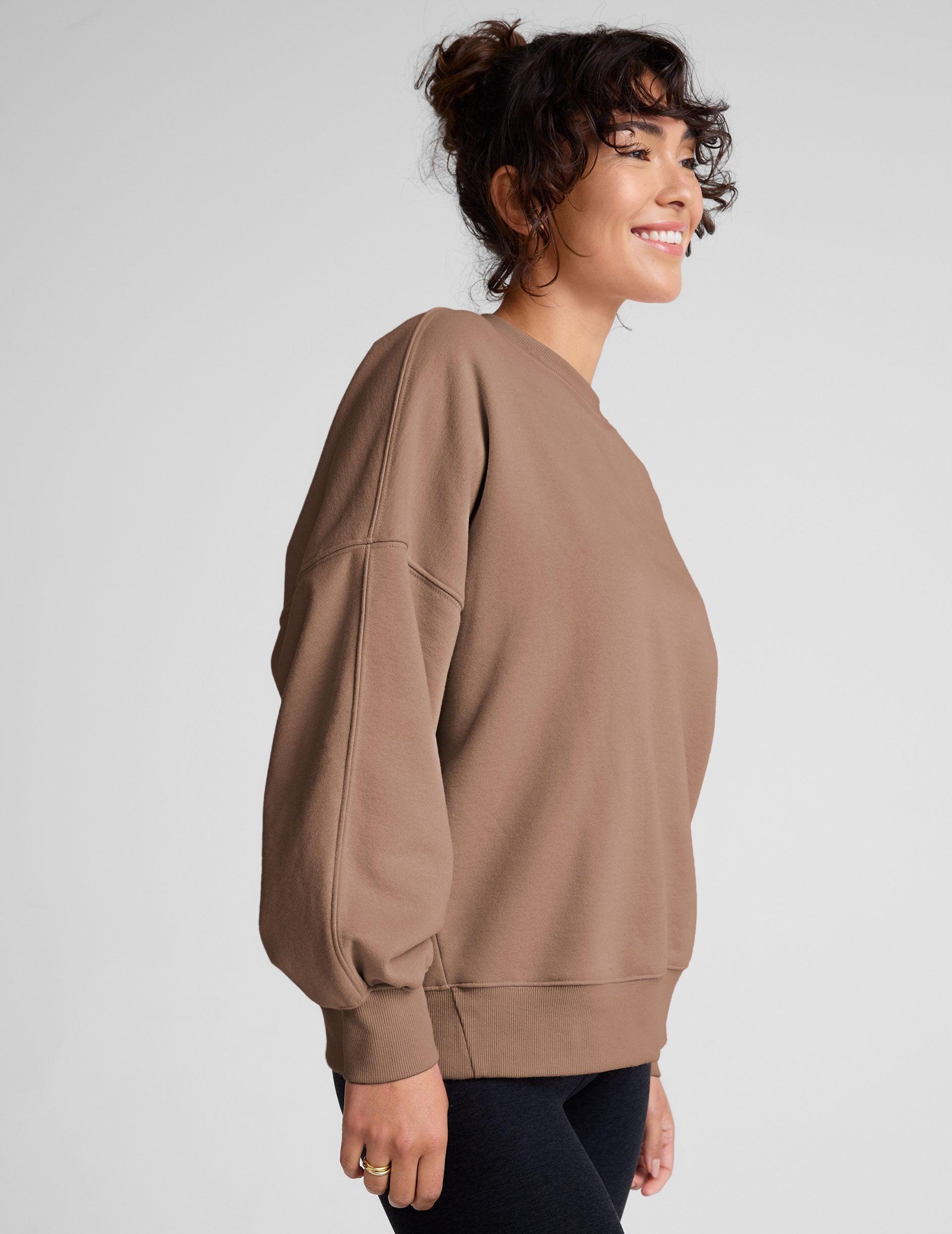 LuxeFleece Oversized Sweatshirt Product Image