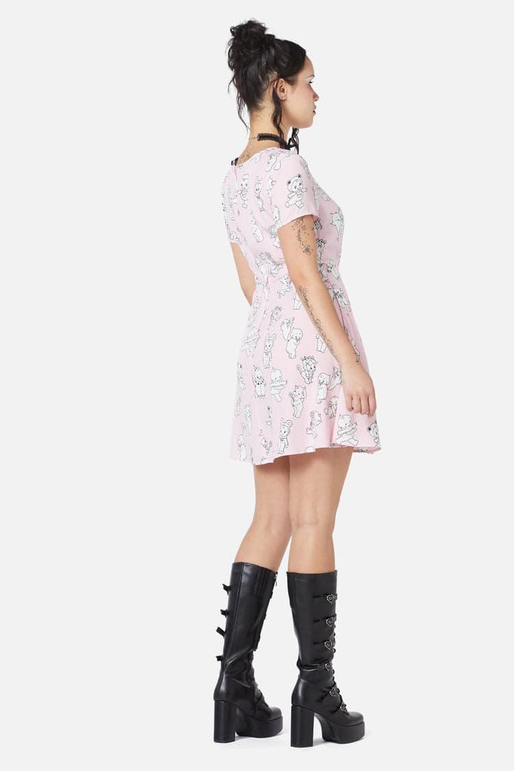 Cherub Face Printed Dress Product Image