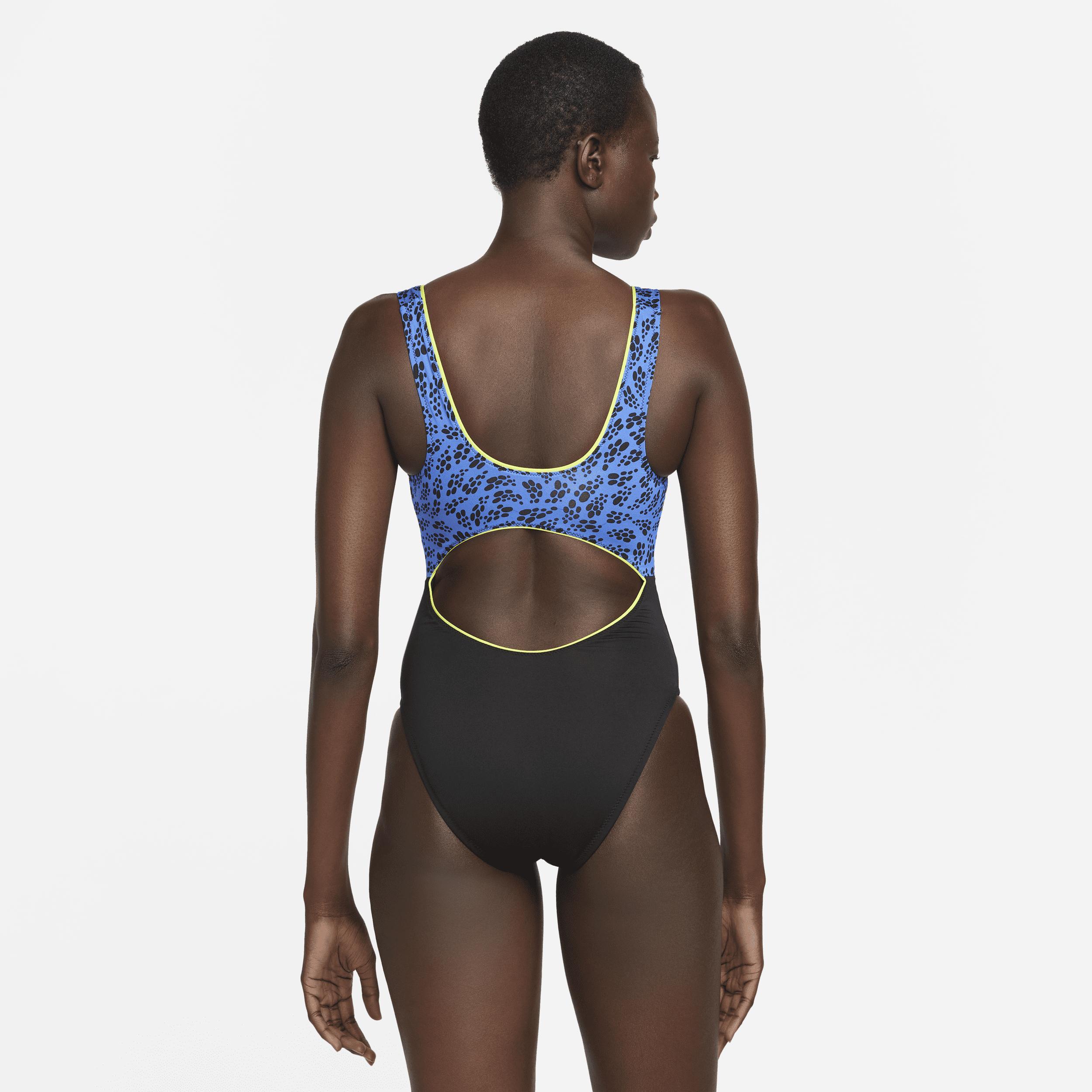 Nike Women's Party Dots Cutout One-Piece Swimsuit Product Image