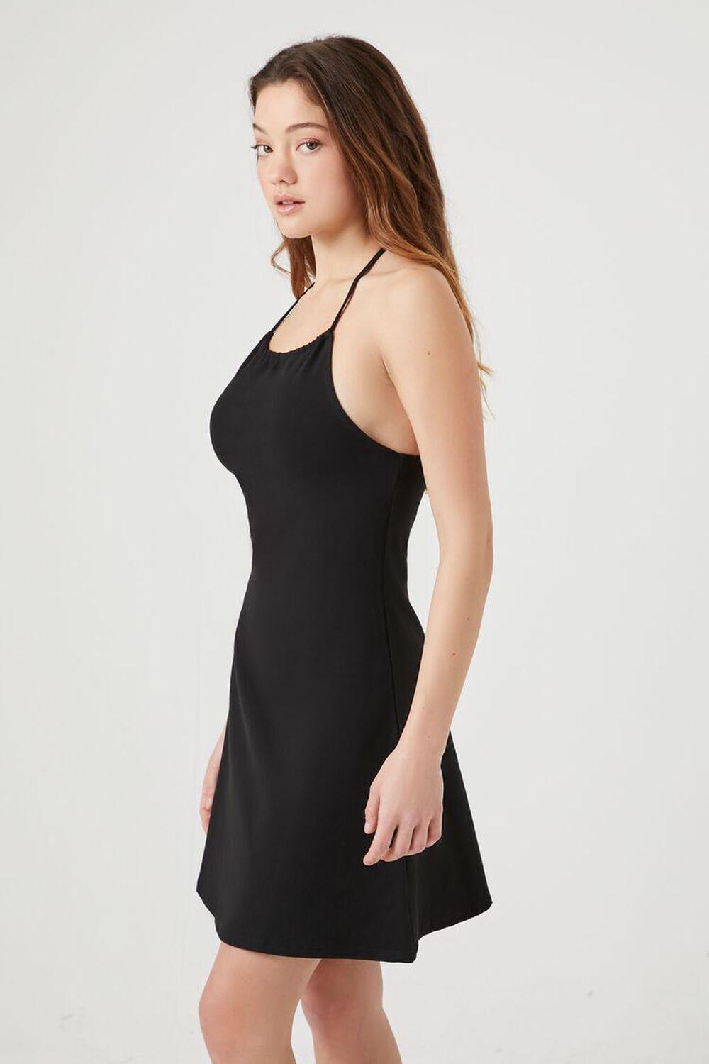 Halter A-Line Mini Dress | Forever 21 Product Image