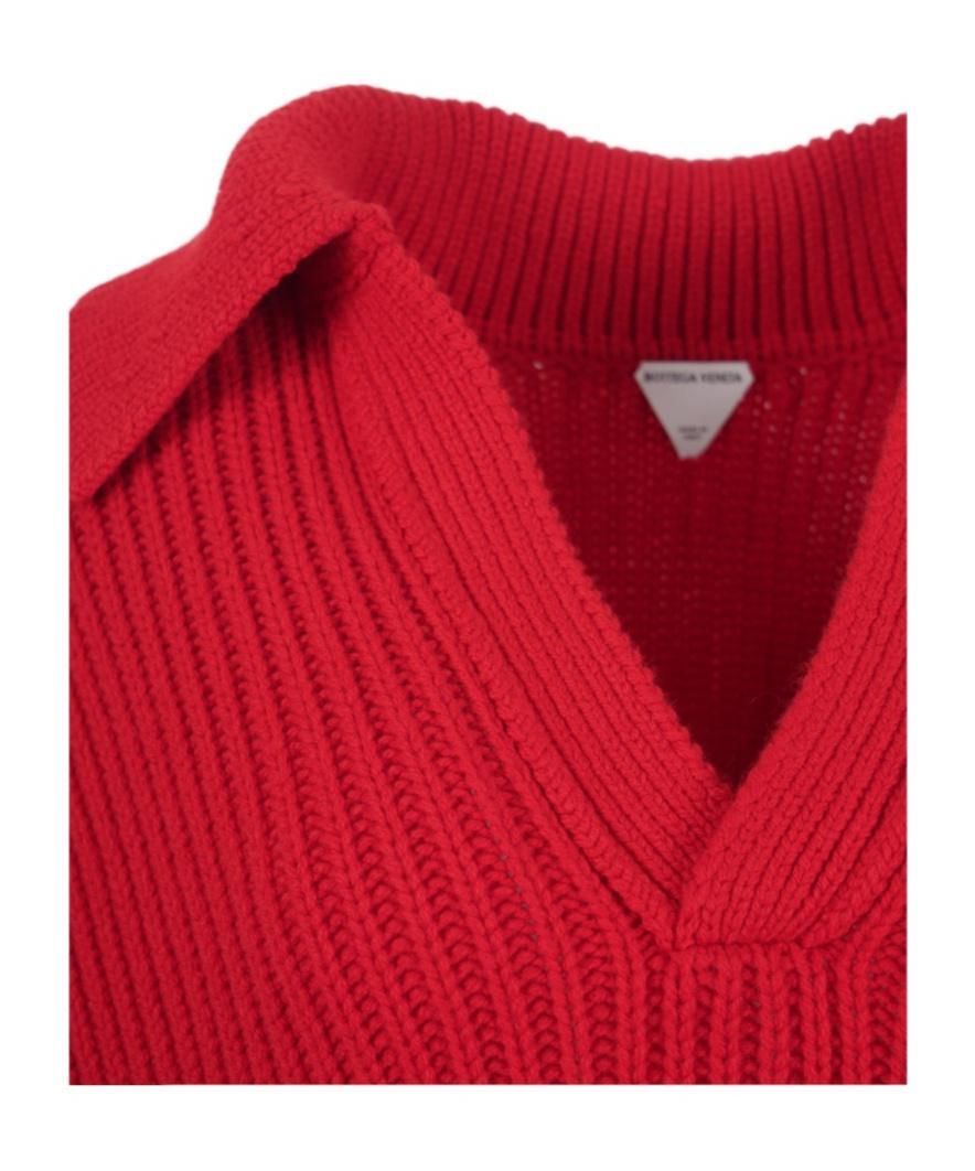 BOTTEGA VENETA Women's Cashmere-blend Textured Sweater In Vernis Product Image