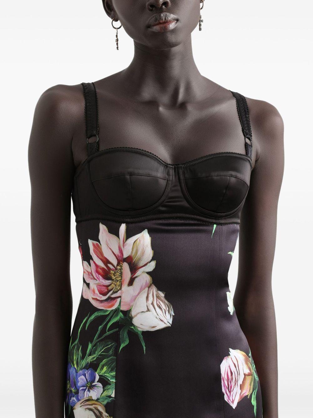 floral-print midi dress Product Image