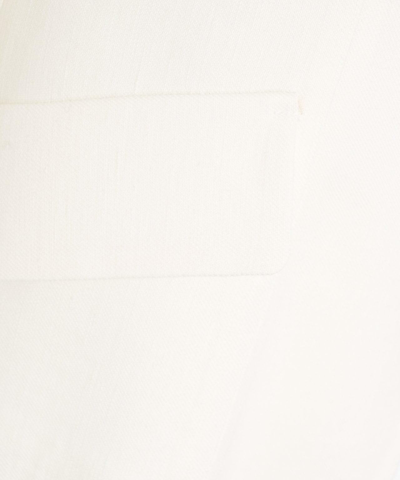 Double-breasted blazer in linen blend Product Image