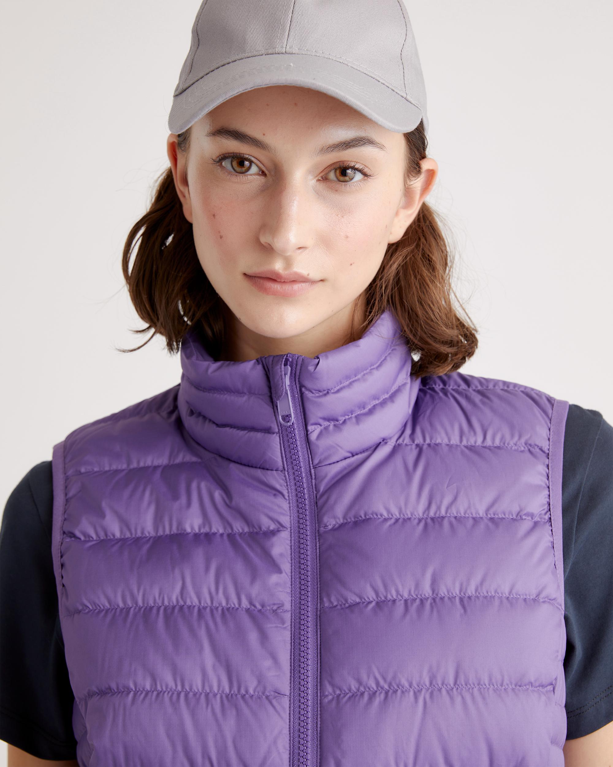 Quince | Women's Lightweight Down Packable Puffer Vest Size XL, Recycled Polyester Product Image