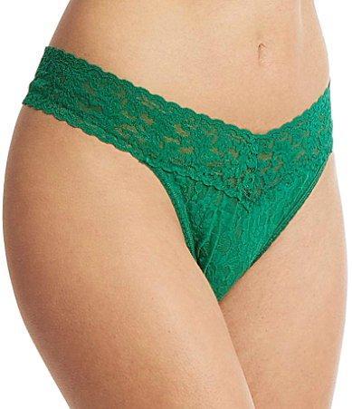 Signature Lace Original Rise Thong Product Image