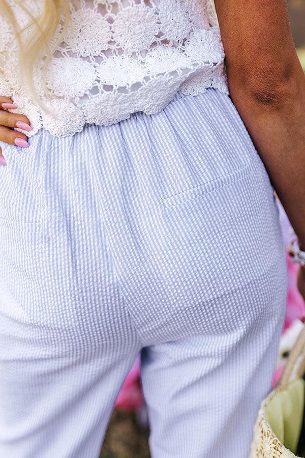 Sweet On Seersucker Pants Product Image