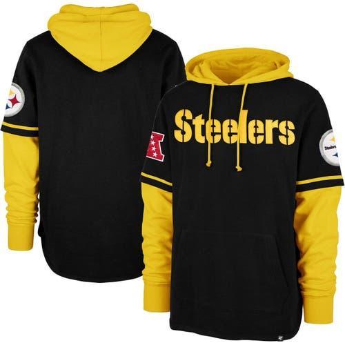 Mens 47 Pittsburgh Steelers Shortstop Pullover Hoodie Product Image