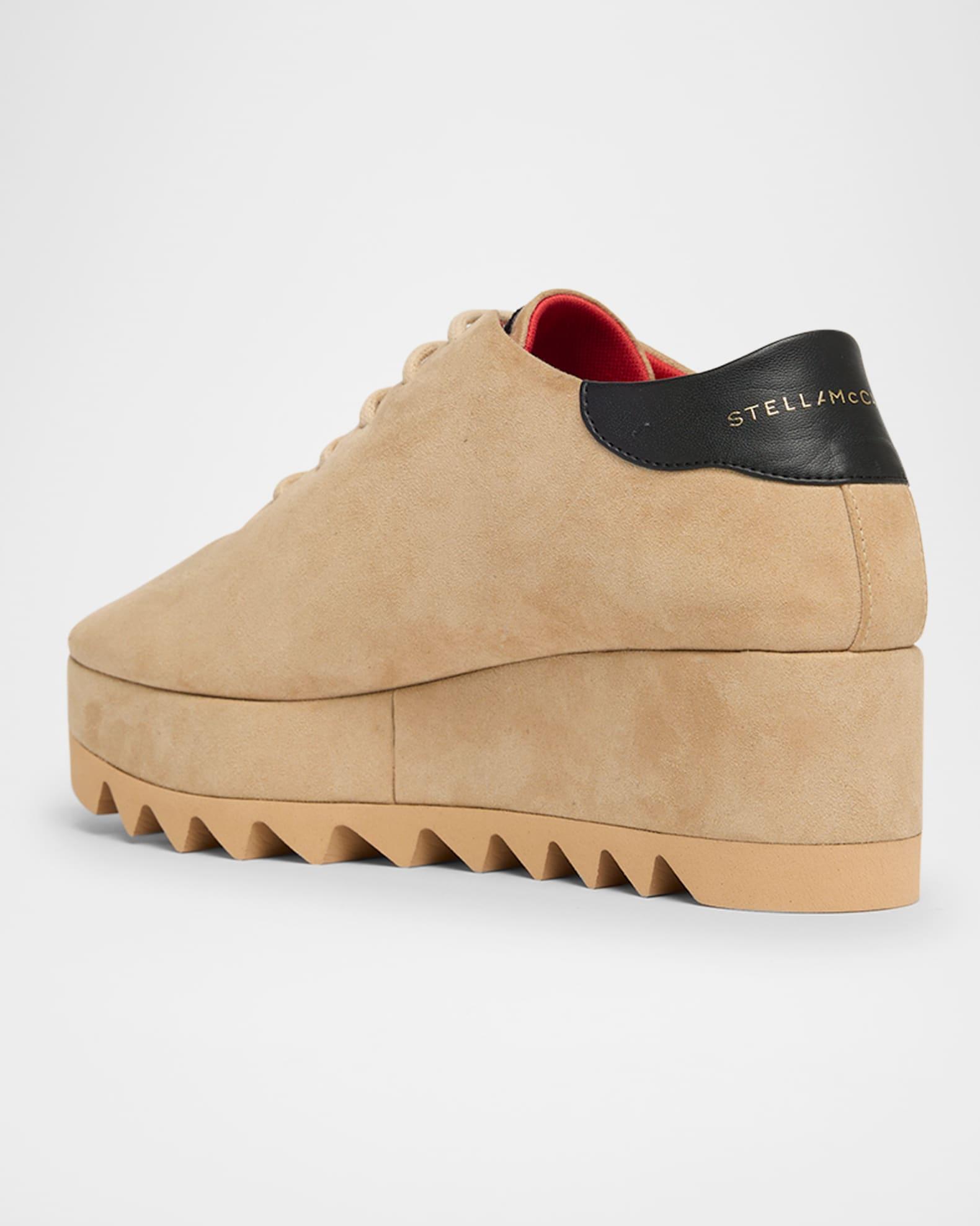Sneak-Elyse Alter Suede Platform Sneakers Product Image
