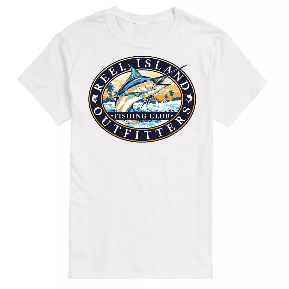 Big & Tall Reel Island Outfitters Tee, Men's,  Product Image