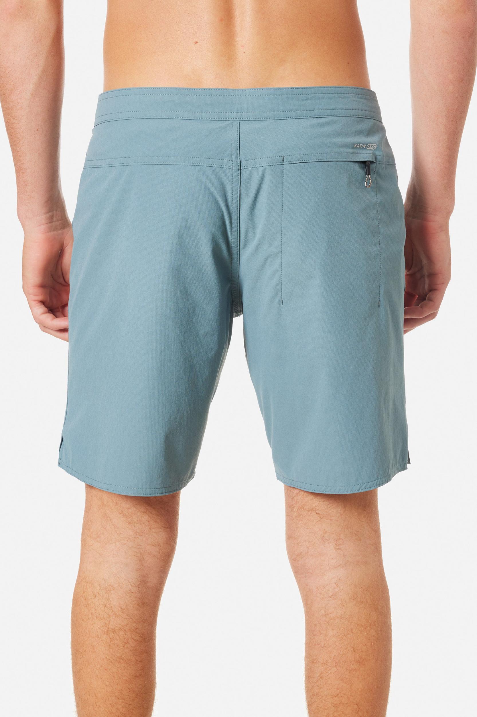 BOYS OTG CREST SURF TRUNK - BLACK WASH / 24 Product Image