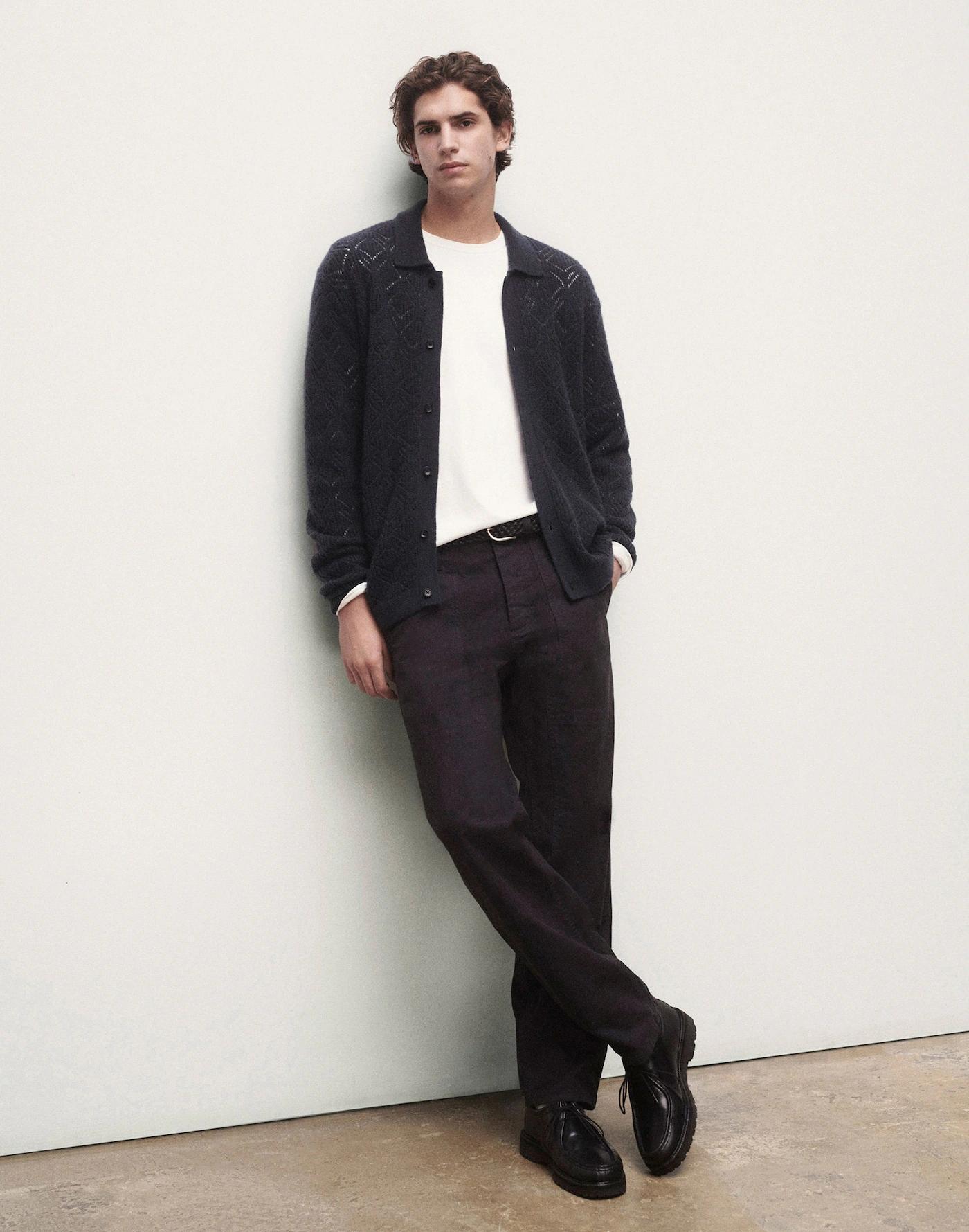 Relaxed Straight Workwear Pants Product Image