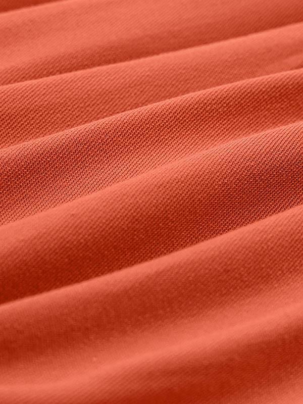 High Waisted Loose Pleated Solid Color Split-Front Tied Waist Halter-Neck Jumpsuits Product Image