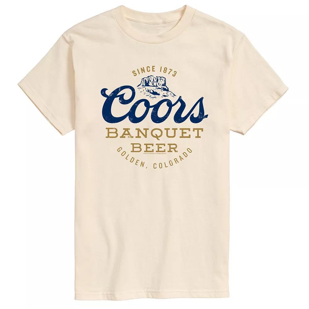 Men's Coors Banquet The Legend Graphic Tee, Size: Medium, Beige Product Image