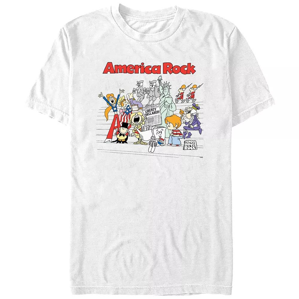 Men's Schoolhouse Rock! America Rock Graphic Tee,  Product Image