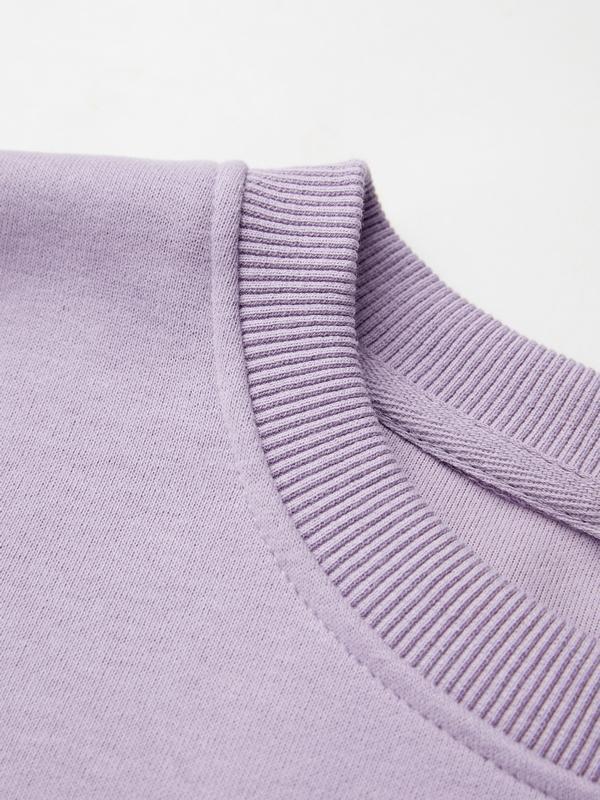 Solid Color Zip Up Sleeve Sweatshirt Product Image