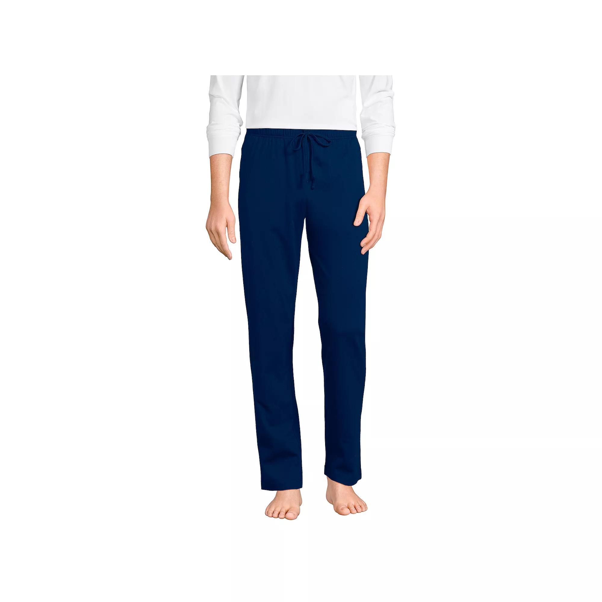 Men's Lands' End Knit Jersey Sleep Pants,  Product Image